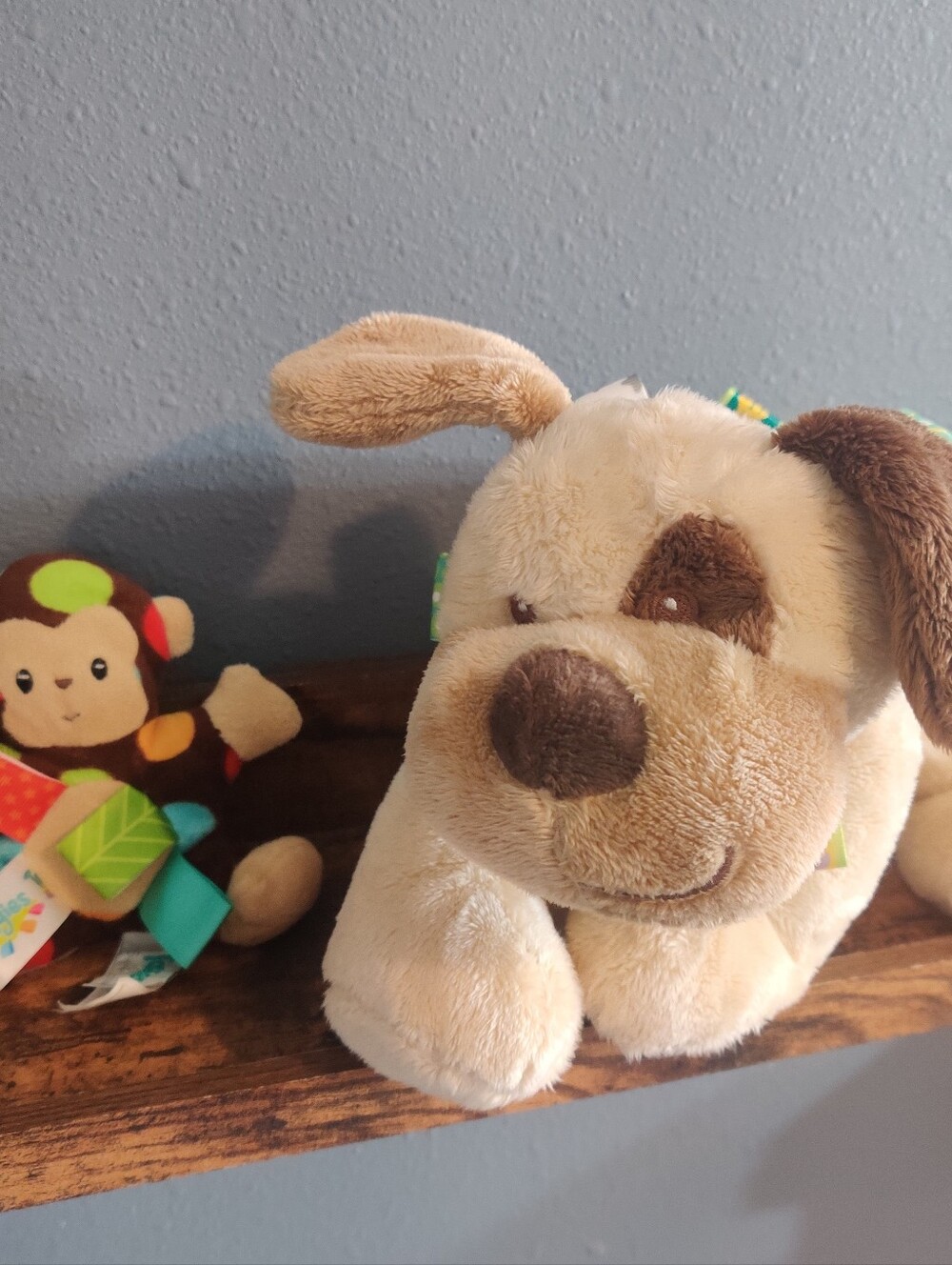 Mary Meyer Taggies Plush Baby kids Toy Set Dog puppy Buddy Monkey toddler tags